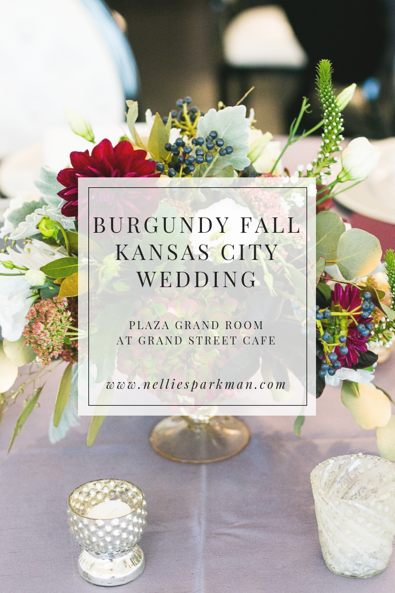 Burgundy Fall Kansas City Wedding | Nellie Sparkman Events and Stationery Studio