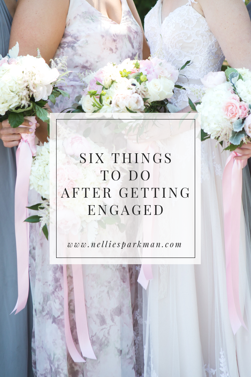 Soft & RomanSIx Things To Do After Getting Engaged| Nellie Sparkman Events and Stationery Studio