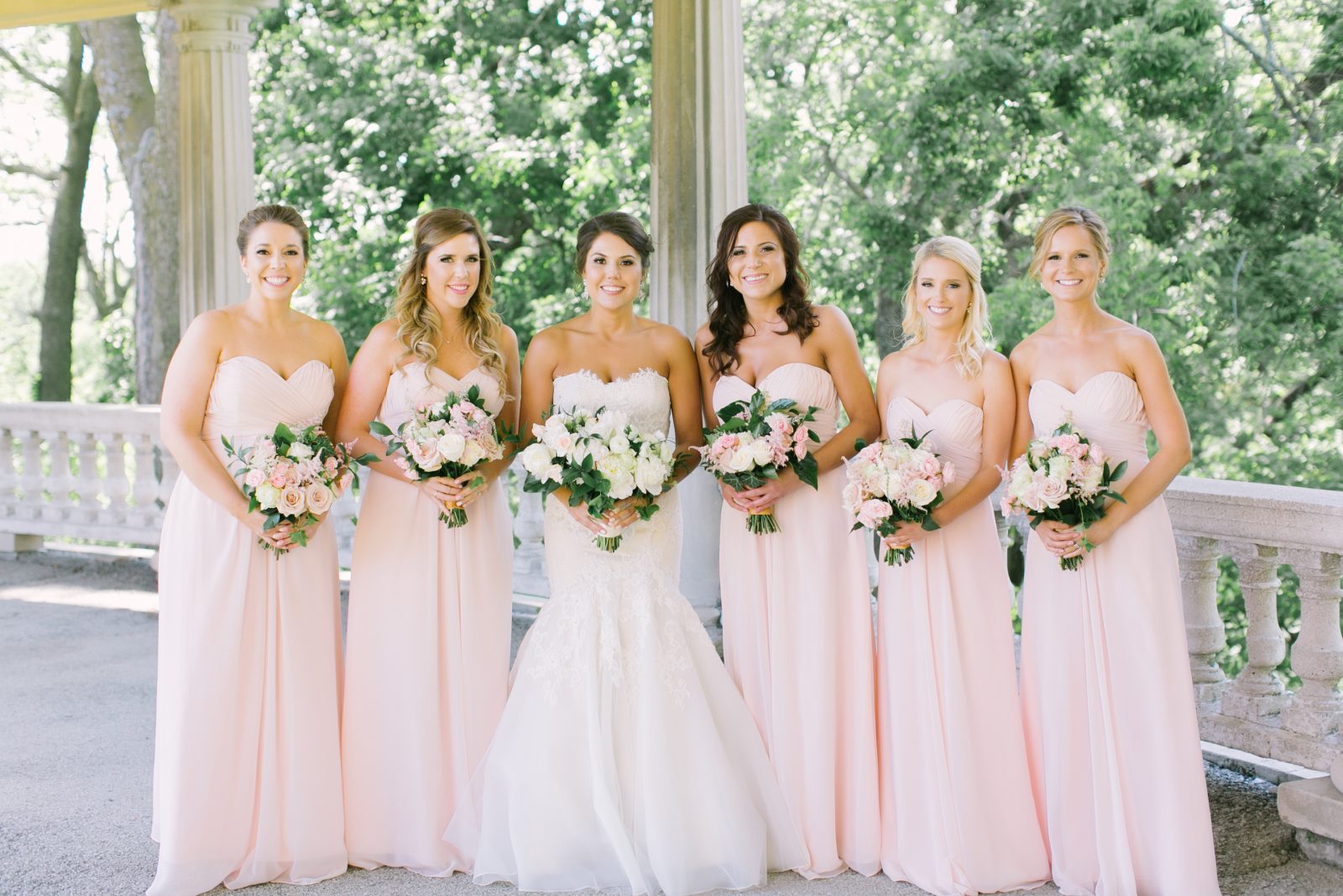 Garden Inspired Blush and Gold Wedding in Kansas City