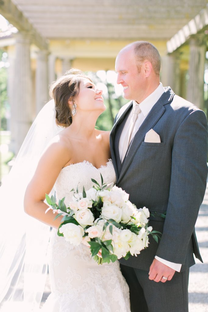 Garden Inspired Blush and Gold Wedding in Kansas City