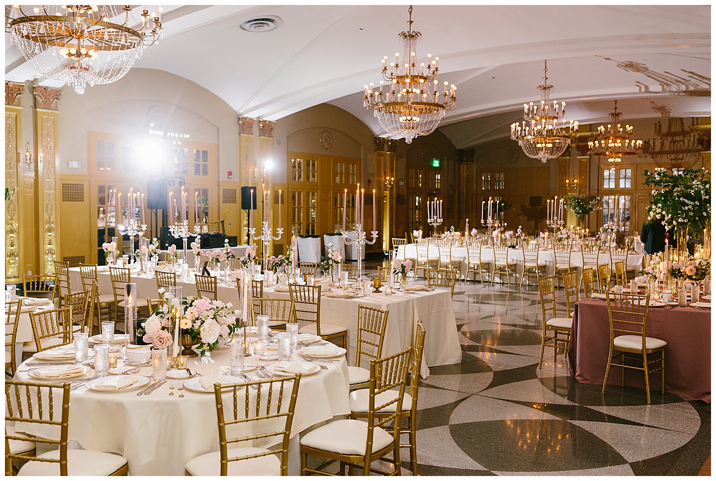 A Timeless Blush Wedding at The Hilton President